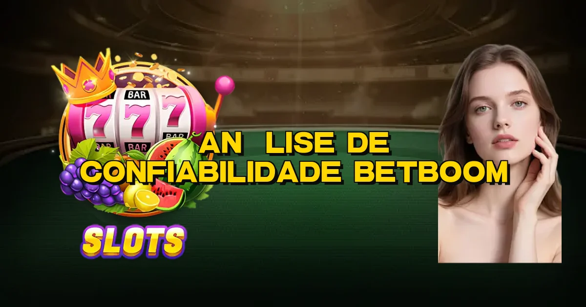 Análise De Confiabilidade Betboom Oficial