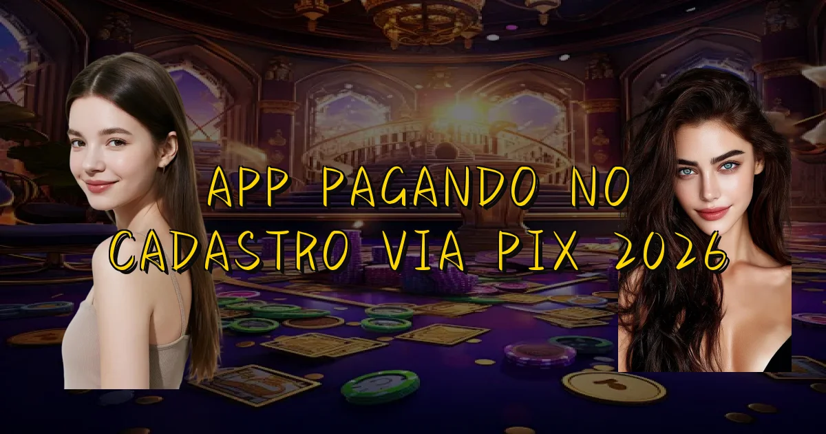 App Pagando No Cadastro Via Pix 2026 Oficial