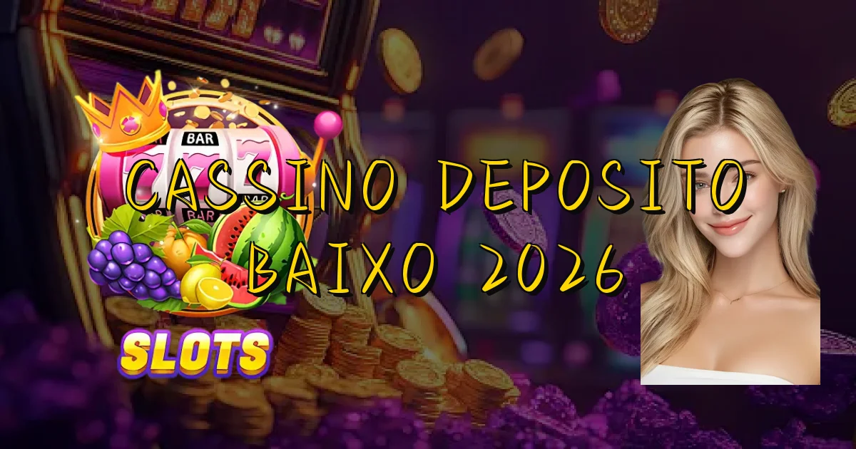 Cassino Deposito Baixo 2026 Oficial