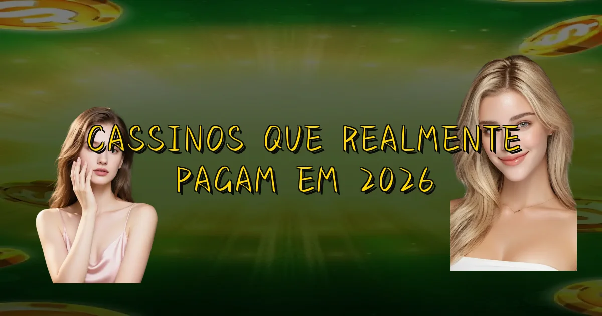 Cassinos Que Realmente Pagam Em 2026 Oficial
