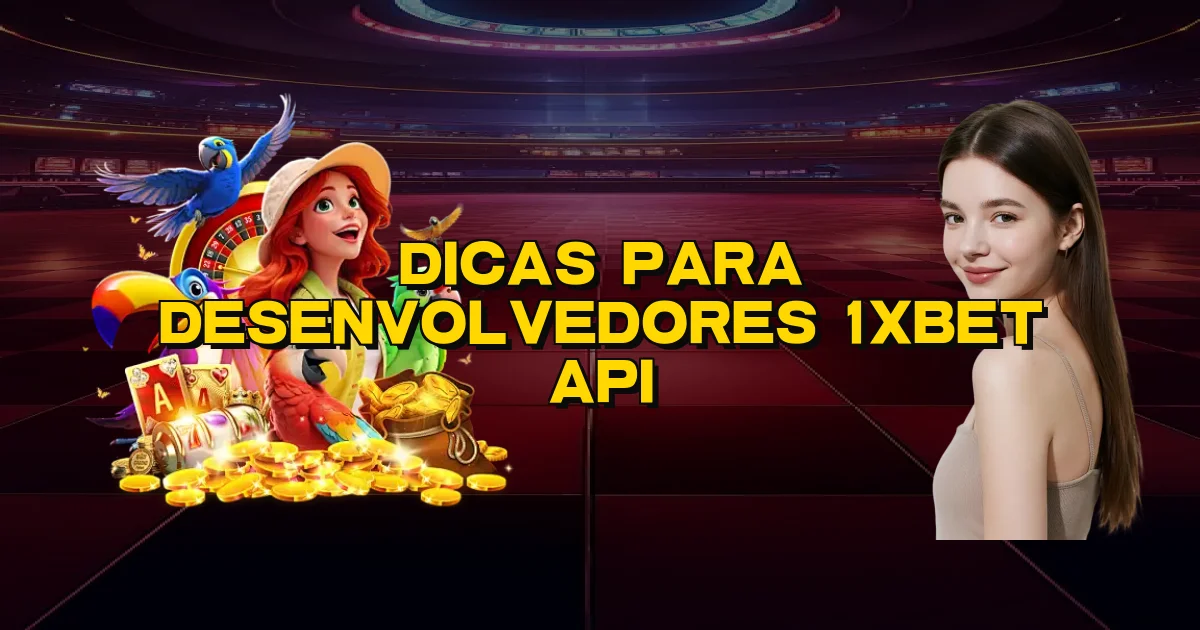 Dicas Para Desenvolvedores 1Xbet Api Oficial