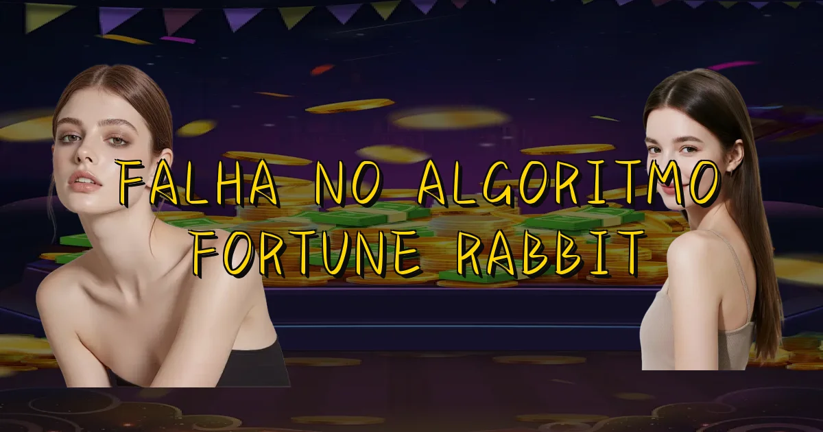 Falha No Algoritmo Fortune Rabbit Oficial