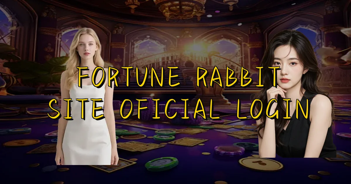 Fortune Rabbit Site Oficial Login Oficial