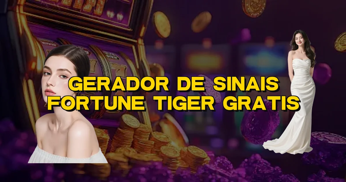 Gerador De Sinais Fortune Tiger Gratis Oficial