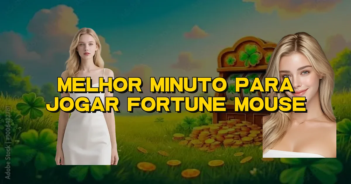 Melhor Minuto Para Jogar Fortune Mouse Oficial