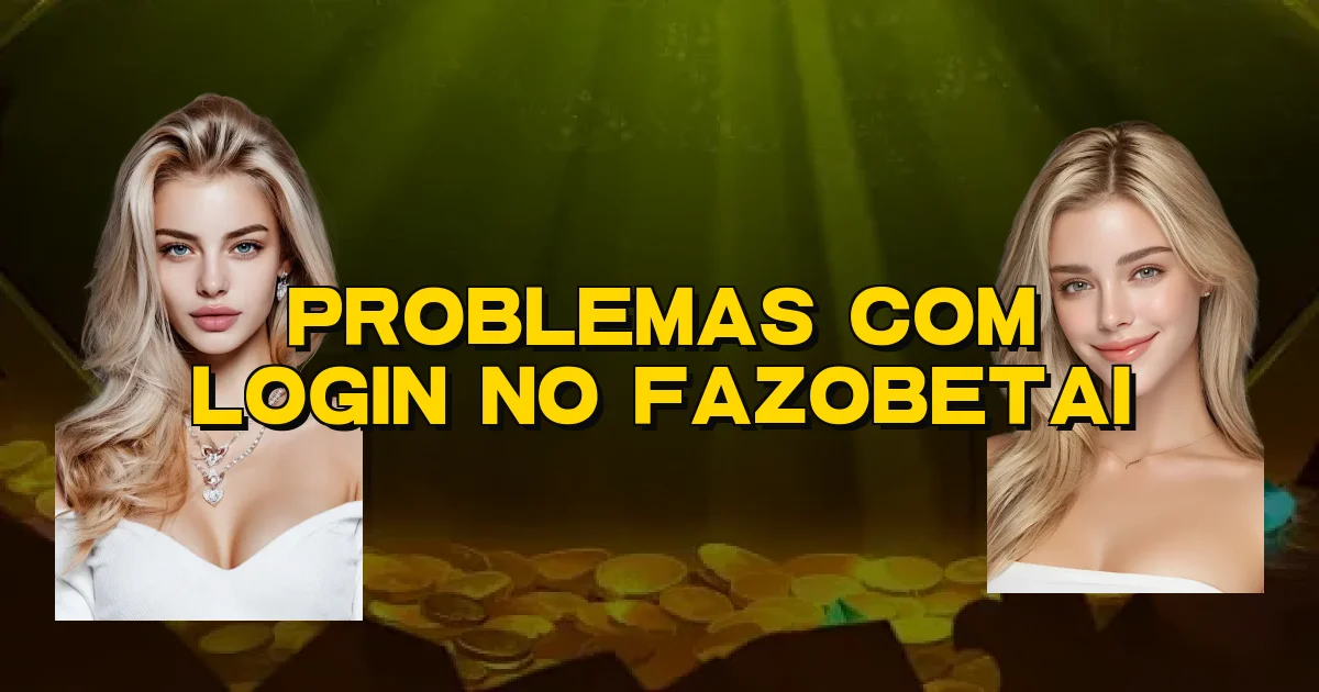 Problemas Com Login No Fazobetai Oficial